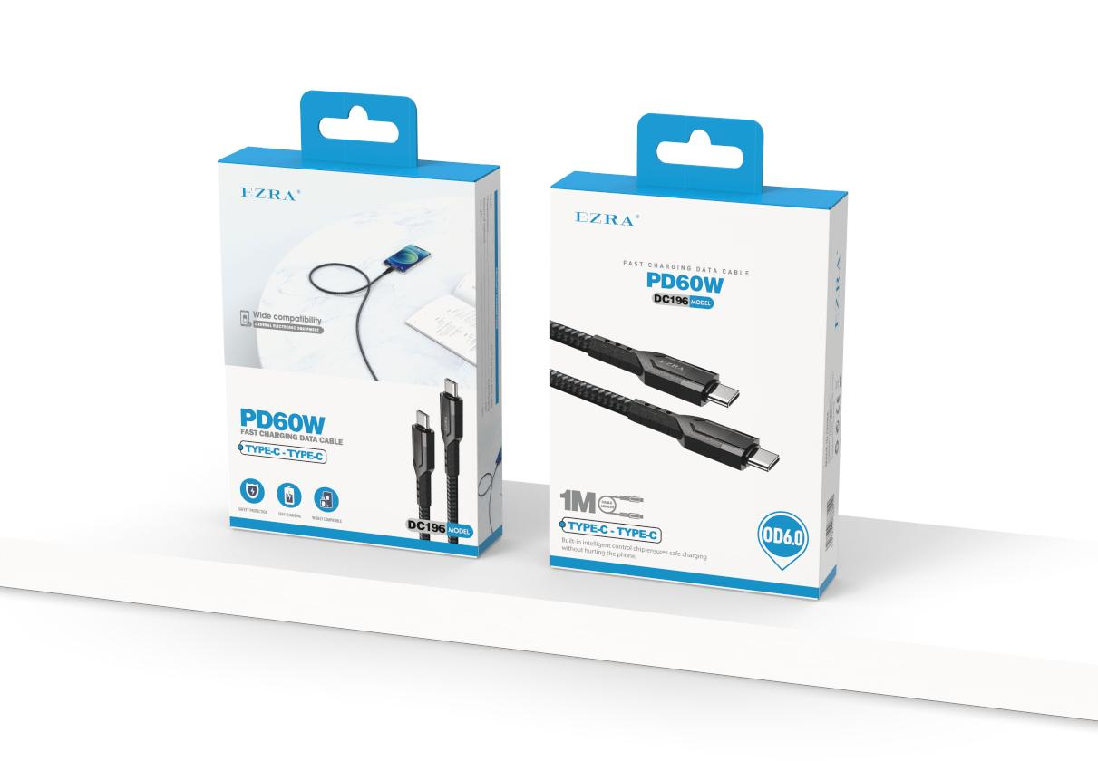 DC196 TYPE-C TO TYPE-C PD60W CABLE - Image 2