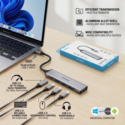 UH10 4IN1 USB-C HUB - Image 2