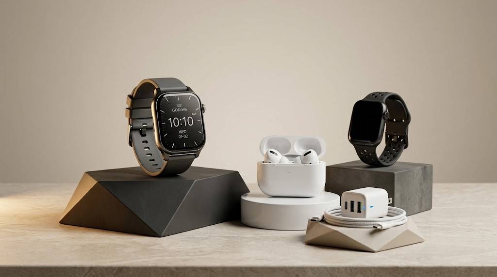 i20 Ultra 2 Smart Watch + Earphones